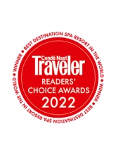 Best Destination Spas in the World' in Condé Nast Traveler 2022 Readers’ Choice Awards