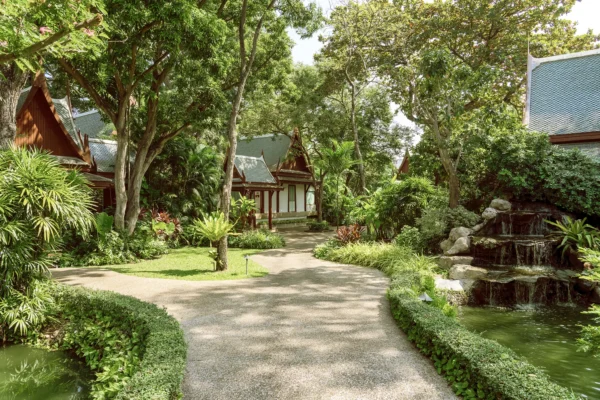 Garden surrounding at Chiva-Som Hua Hin
